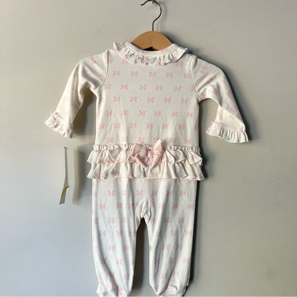 Bloomies Baby Bow Print Onesie - Picture 5 of 6